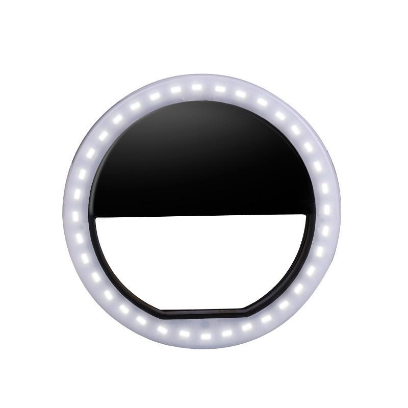 Phone Selfie Ring Light With Usb Rechargeable Power For Makeup And Video Recording