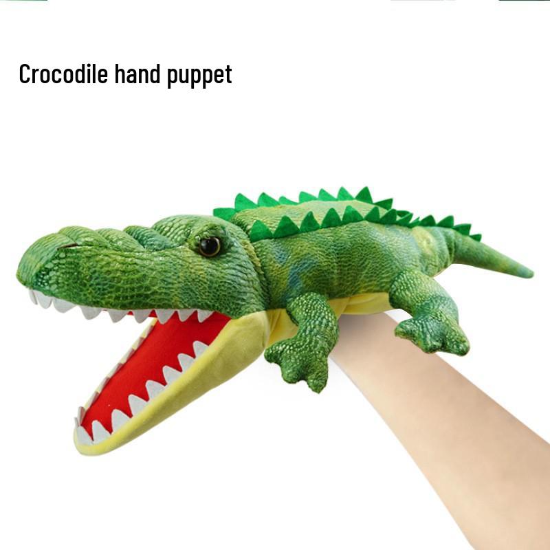 Cartoon Animal Hand Puppet Plush Doll for Kids' Interactive Play