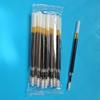 K35 Click-Action Ballpoint Pen - Red/Black/Blue, Bullet Tip, Carbon Fiber, for Office & Students