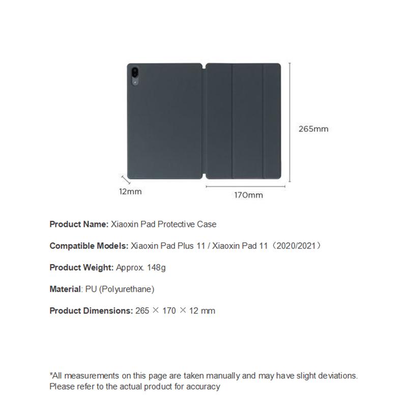 

Магнитный ПУ чехол для планшета Lenovo Xiaoxin Pad Plus 11 / Xiaoxin Pad 11 (2020/2021) – Тонкая обложка-подставка с функцией автоматического включения/выключения и регулируемым держателем с 2 углами наклона серый