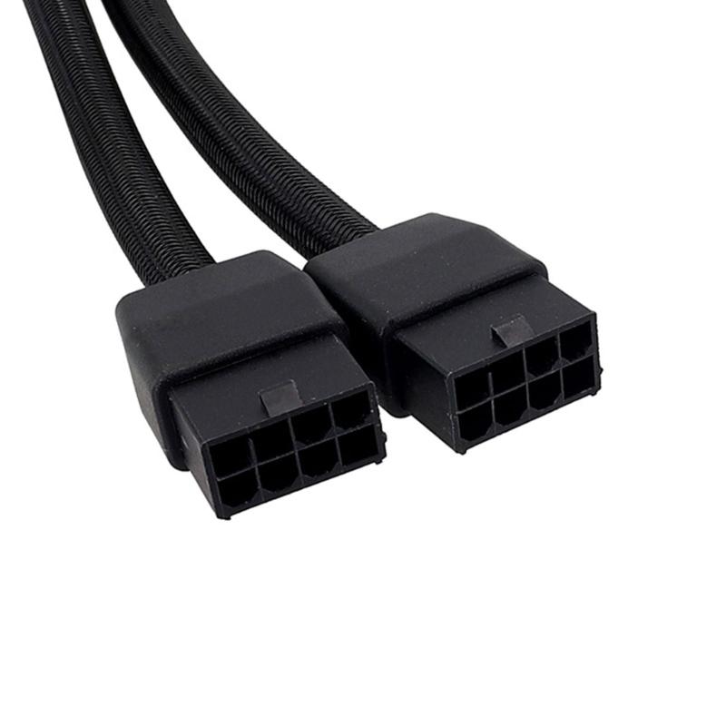 Computer Motherboard Extension Cable 2x 8Pin To 16Pin Splitter Extension Cable For 3090Ti 4070Ti 4080 4090 Graphics Card