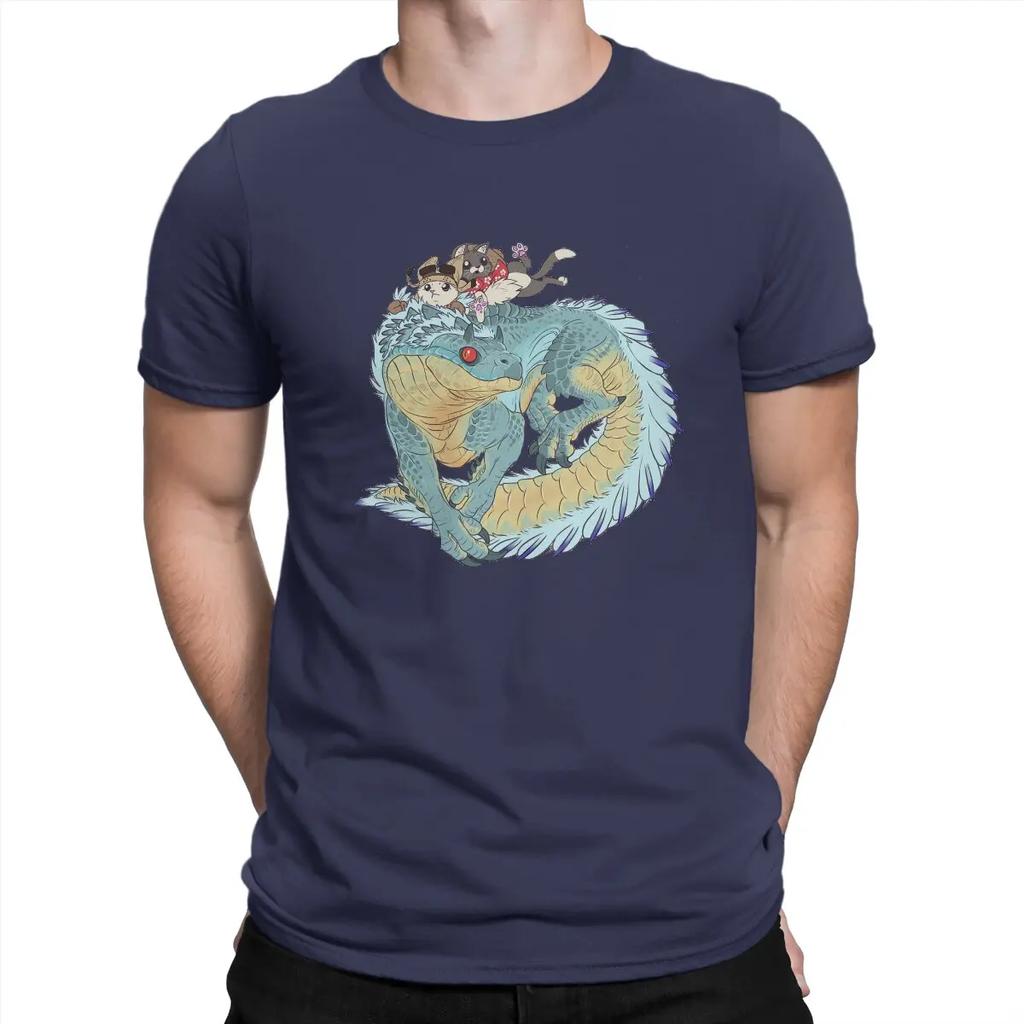 Men T-Shirts Tobi-Kadachi Rodeo Casual 100% Cotton Tee Shirt Short Sleeve Hunter T Shirts Round Collar Tops Gift Idea
