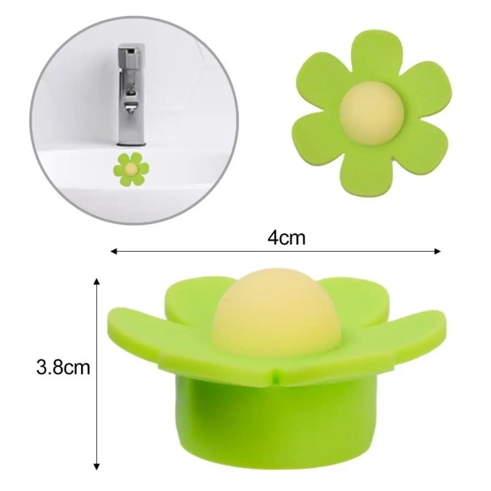Anti-clogging Sewer Pipe Seal Ring Insect Proof Flower Shaped Flower Sink Overflow Hole Plug Anti-odor