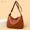 Leather Women's Bags, New Trendy Casual Shoulder Messenger Bags, High-end First-layer Cowhide Bags
