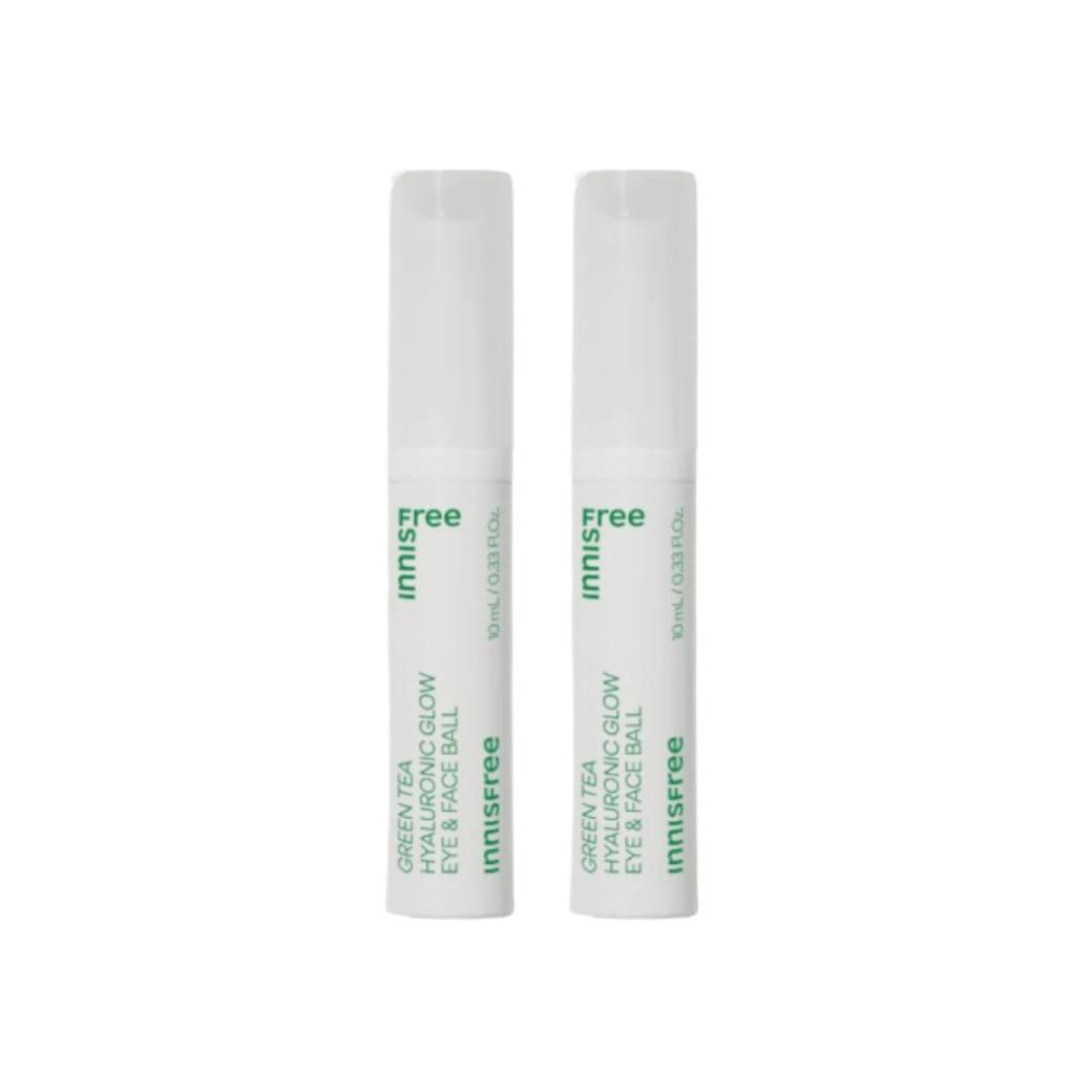 

1+1 Innisfree Green Tea Seed Hyaluron Glow Eye & Face Ball 10ml