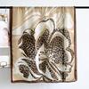 Vintage Leopard Print French Style Long Scarf Shawl For Travel