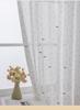 TEMU Translucent Chiffon Butterfly Floral Curtains for Bay Windows & Living Rooms