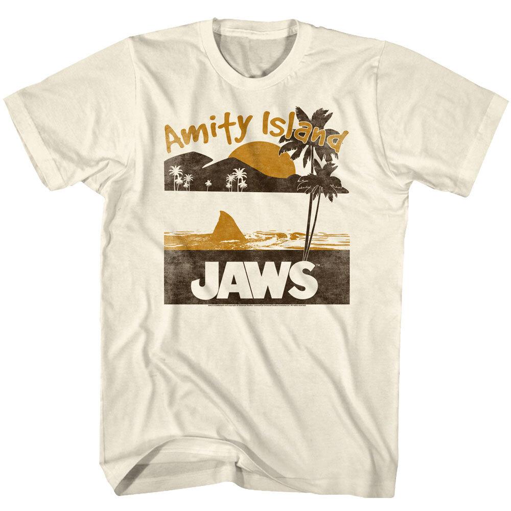 Jaws Amity Island Sands Men T Shirt XXL