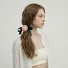 Dual Floral Ribbon Hair Tie
