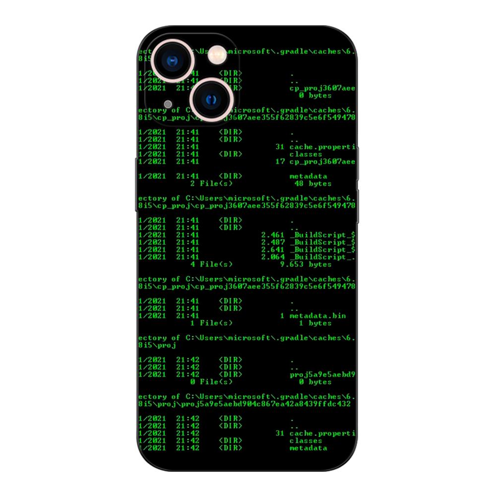 Black tpu Case For Huawei Y9S Y6S Y8S Y5P Y7P Y8P y7 Y5 lite Prime 2018 Y6 2019 Cover Coding Programming Codes Code