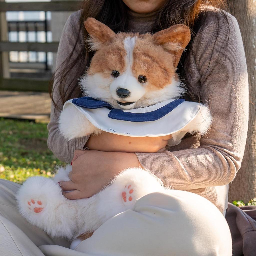 Chongker Plush Dog School Bag for Outings Backpack, Kids' Daypack,