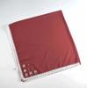 Monochrome Pearl Chiffon Square Scarf With Small Flower For Women