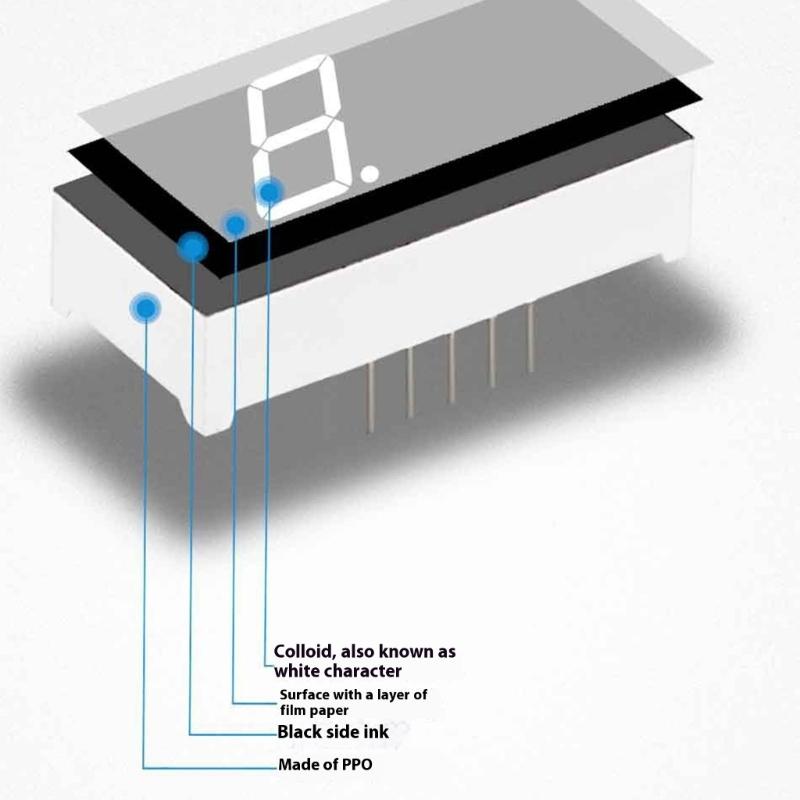 Multifuntional LED Segment Display Module Hair Removal System Screen for Machinery Applications and Data Visualization