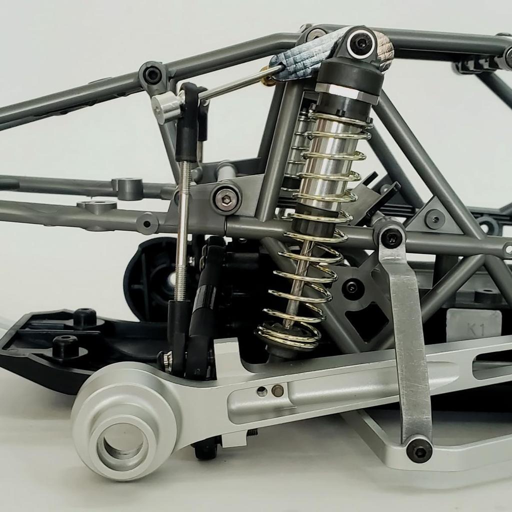 Kingfly OP Parts Aluminum Rear Arm for Tamiya 1/10 BBX BB-01 Chassis