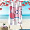 Kirby Print Beach Towel, Large Soft Quick Dry Towel for Beach Camping Swimming