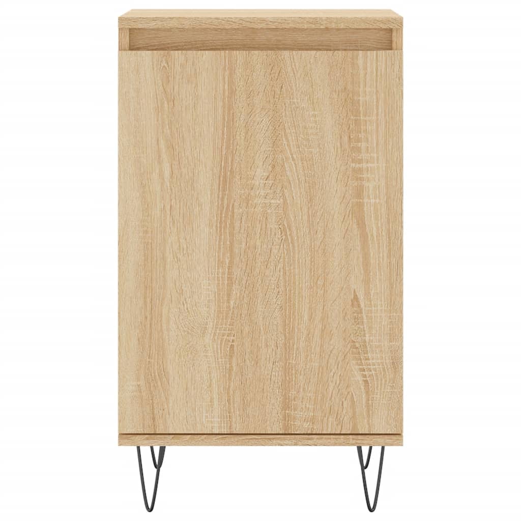 vidaXL Sideboards 2 Stk. Sonoma-Eiche 40x35x70 cm Holzwerkstoff