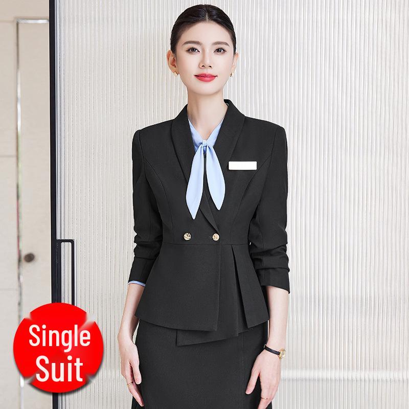 2025 Women's Professional Suit Set for Salon Receptionists & Aestheticians