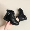 White Martin boots    shoes, new velvet leather shoes women's autumn and winter short boots soft leather soft-soled boots