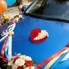 DIY Blumensteckschaum für Auto-Kopfdekoration Saugnapfhalterung Floristik Schaumstoff Arrangement Basis Leicht Auslaufsicher für Hochzeit Geburtstag