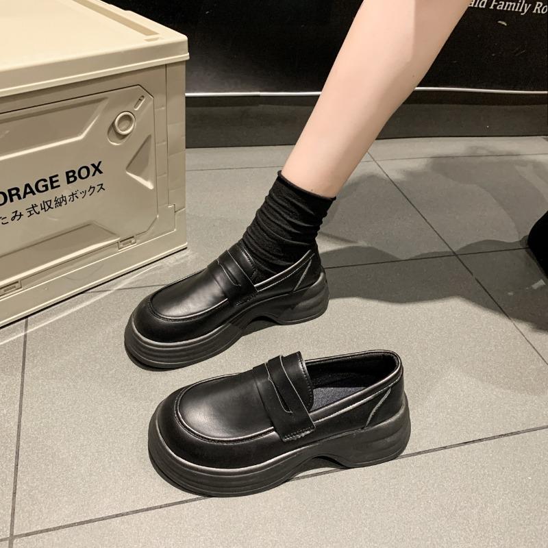 New one-pedal J waterproof and non-slip thick-soled women's spring and autumn advanced women's shoes heightening kitchen work shoes