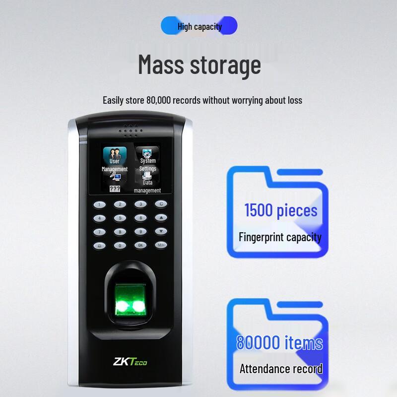 ZKTECO F7PLUS Fingerprint Access Control & Attendance System