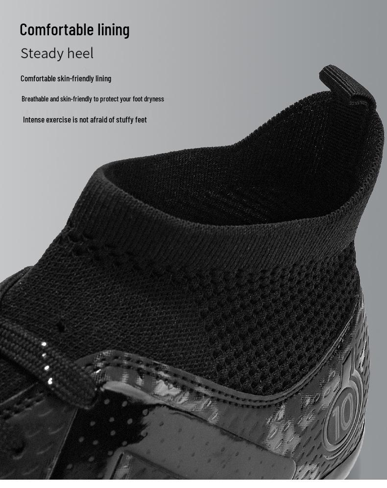 Children's TF Football Shoes: Men's Outdoor Non-slip Breathable Training Sneakers for Turf