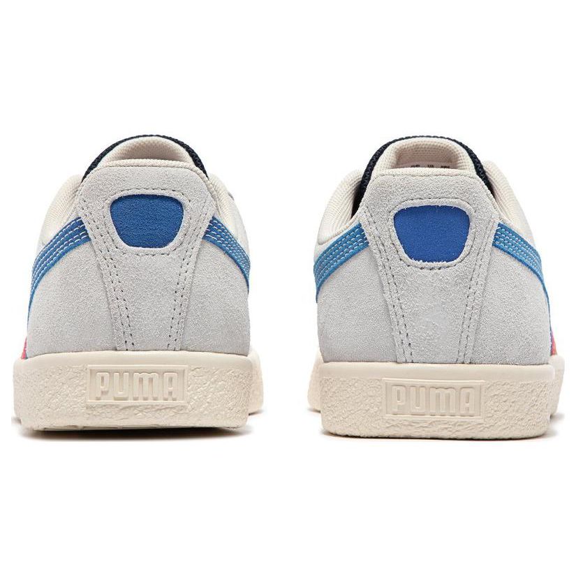 Puma Clyde TM Unisex Sneakers Grey Glacial-Grey Royal-Sapphire 392140-01