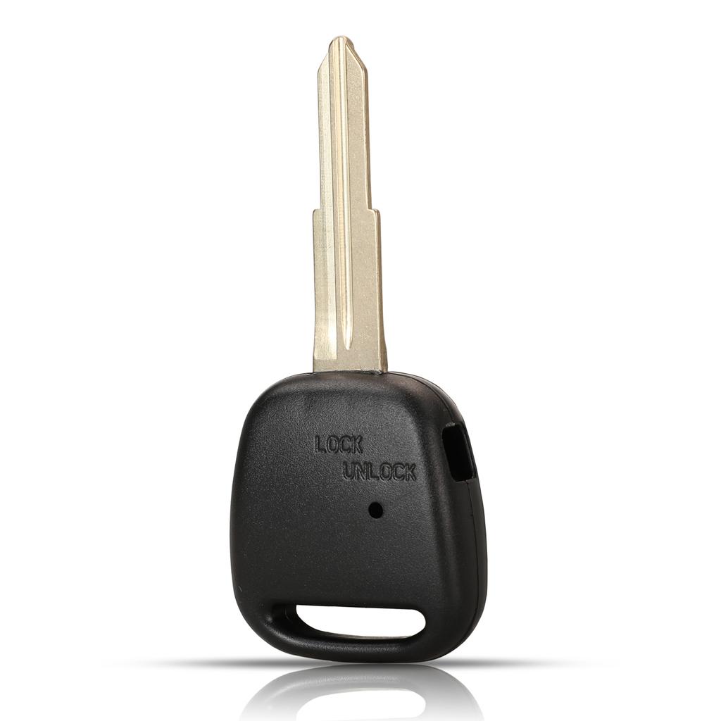 Jingyuqin 1/2 Tasten Ersatz Fob Fernbedienungsschlüssel Schale Gehäuse Abdeckung Klinge Für Toyota Carina Estima Harrier Previa Corolla Celica