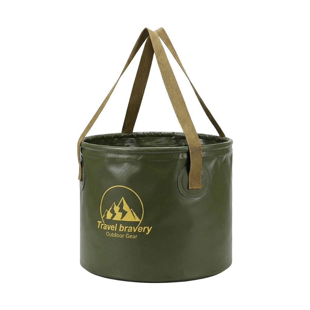 Collapsible Water Bucket Large Capacity Portable Storage For Camping Car Emergency Use