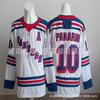 New York Rangers 100th Anniversary Ice Hockey Practice Jersey Embroidered NHL Team Apparel Men