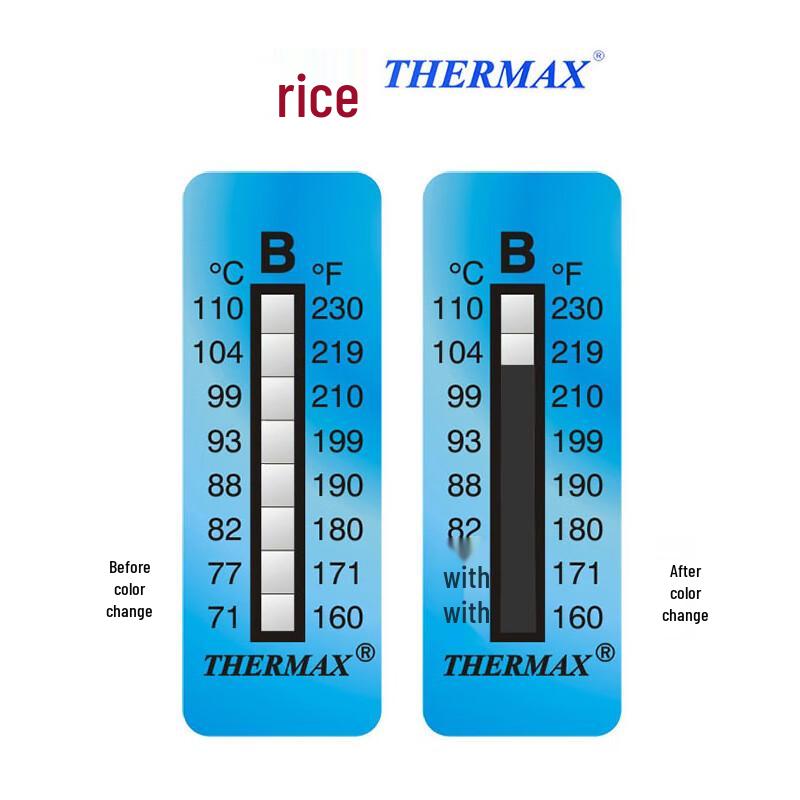 THERMAX UK Importovaný laboratorní teplotní testovací papír (CN verze)