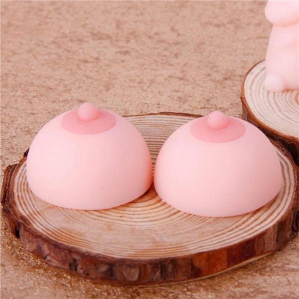 Breast Toy Simulation Big Boobs Hand Vent Stress Reliever Spoof Tricky