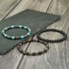 Herren Mehrschichtiges Lavastein Holz Perlenarmband Set Natürliche Kokosnussperlen Heilendes Armband Lässiger Schmuck Perfektes Geschenk Für Ihn