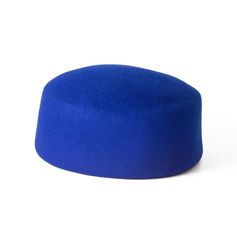 Берет с узкими полями из плотного шерстяного фетра Модный стиль INS Шляпа-таблетка Женская Французская Элегантная Федора Матросская Шляпа Капитанская Кепка Женская Берет Жесткий 22.44in