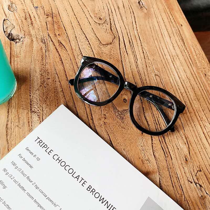 Buy Classic Oval Oversized Myopia Glasses Unisex Students Fashion Retro