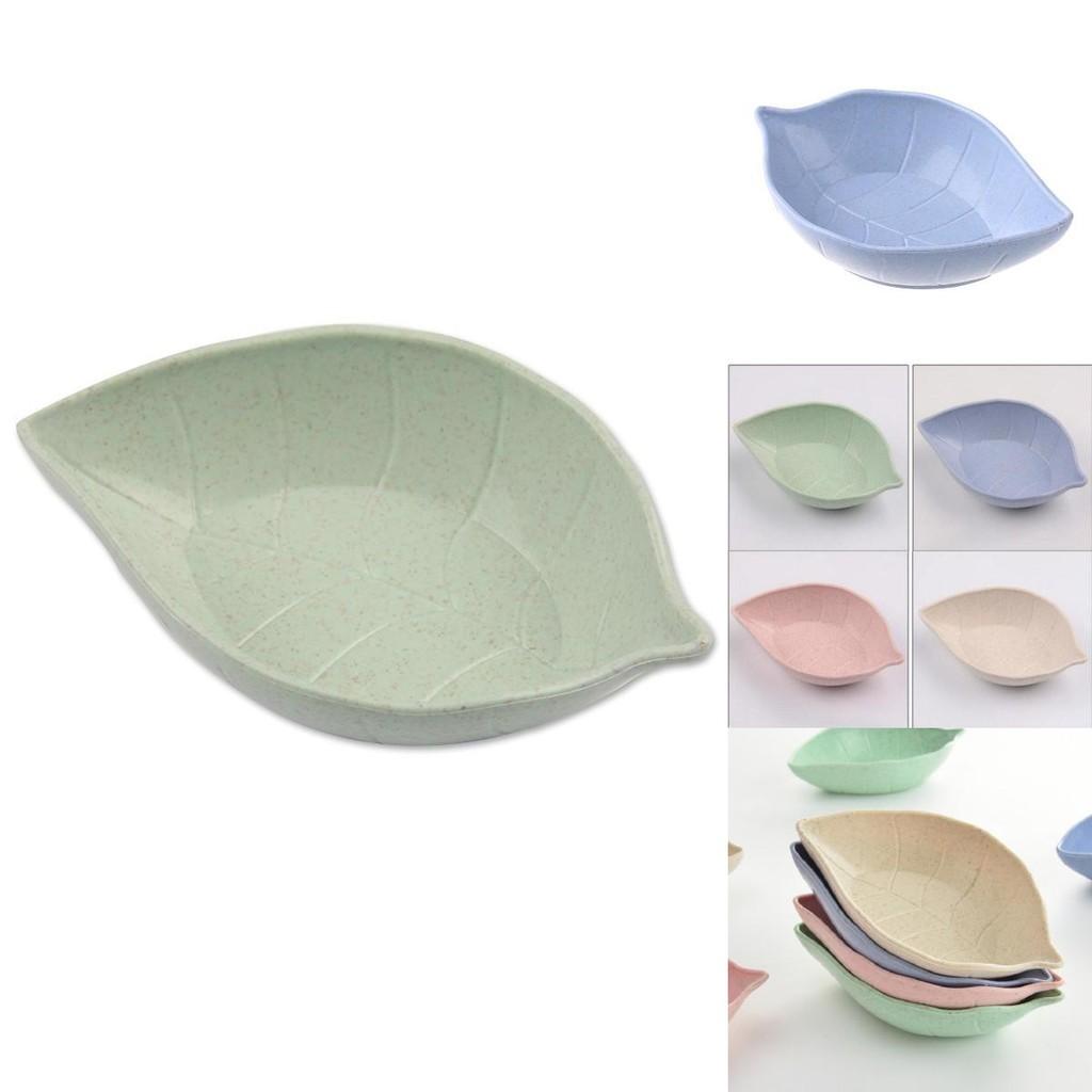 Umweltfreundliches Saucenschälchen aus Weizenstroh mit stilvollen Farben für Gewürze und Dips