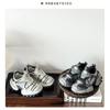 Youth Style Shoes Kids Chunky Sneakers Boys Girls Outdoor Walking Shoes Rubber Sole PU Mesh Upper