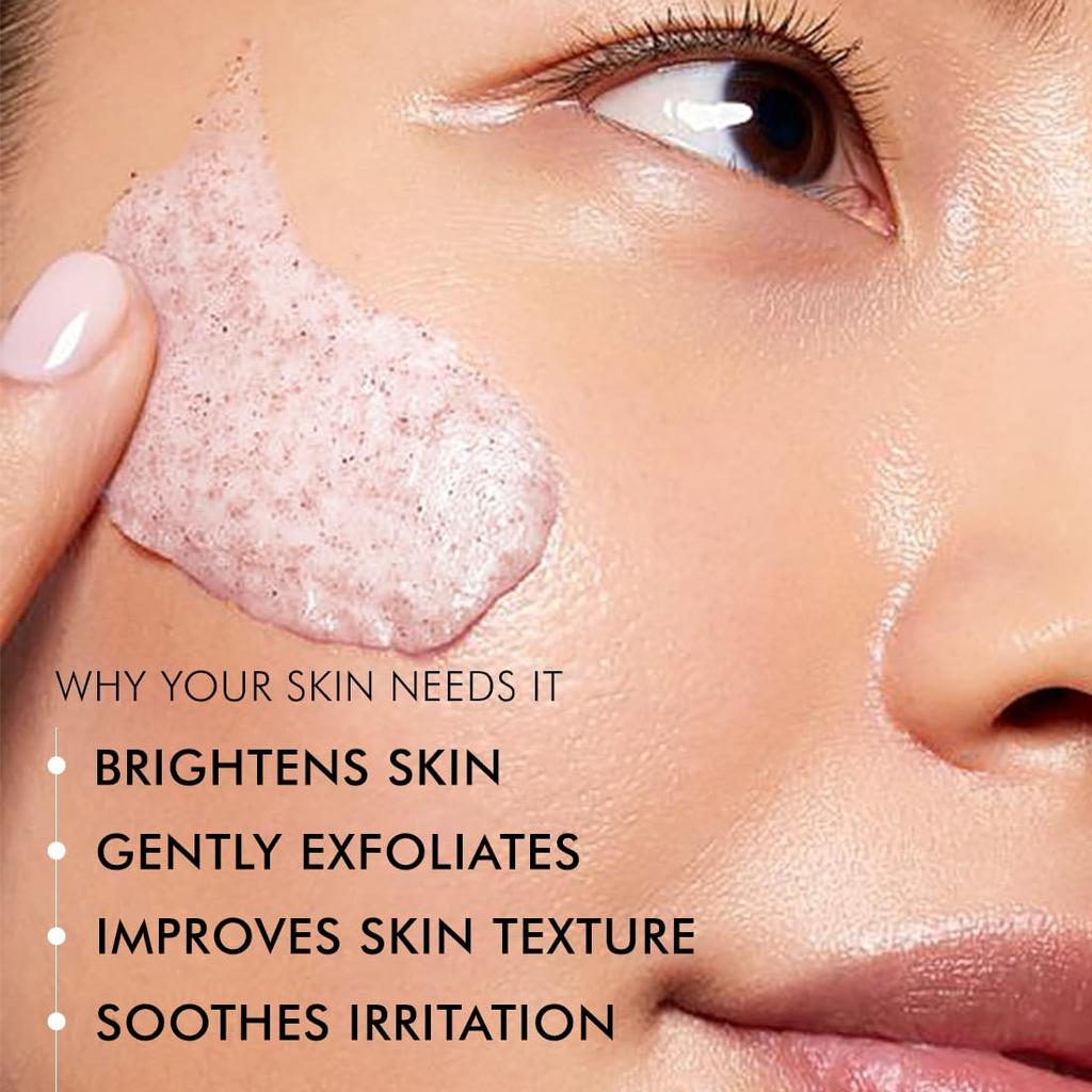 mCaffeine Berries Brightening Coffee Face Scrub Gentle Exfoliating Face Polish For Smooth Radiant Skin Non Drying Formula Unisex Pack Of 2