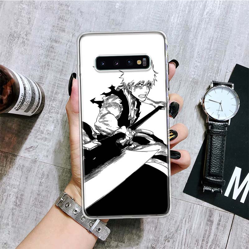 Japanese Anime Bleach Phone Case For Samsung Galaxy S26 S25 Edge S24 S23 FE S22 Ultra S21 Plus S20 + Fundas Cover Coque Galaxy S