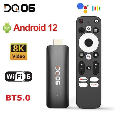 DQ06 ATV Mini TV Stick Android 12 Allwinner H618 Štvorjadrový Podpora 8K Videa Wifi6 BT5.0 Smart TV Box