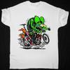 NOVÉ tričko Ed Roth Rat Fink s krátkým rukávem, bílé, bavlna, všechny velikosti, unisex