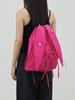 NewJeans X COLLER Rabbit String Bag (Fuchsia Pink)