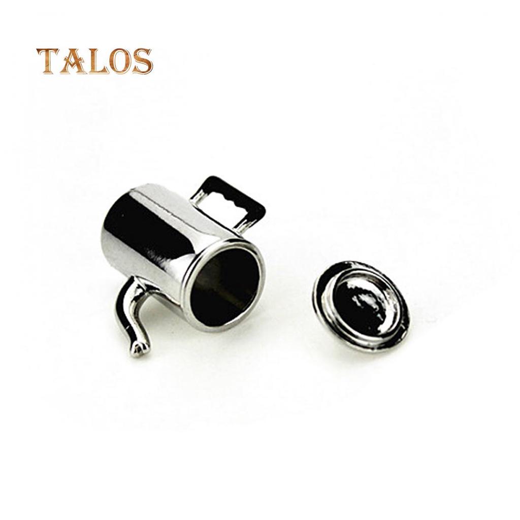 1Pc Dollhouse Miniature Metal Mini Milk Tea Kettle Kitchen 1:12 1:6 Kids Toy Gift Toys For All Ages