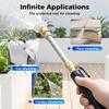 Stainless Steel Jet Nozzle Power Washer Wand For Truck Car Power Clean Garden Irrigation Nozzle Wand 3 Nozzles and Long Rod