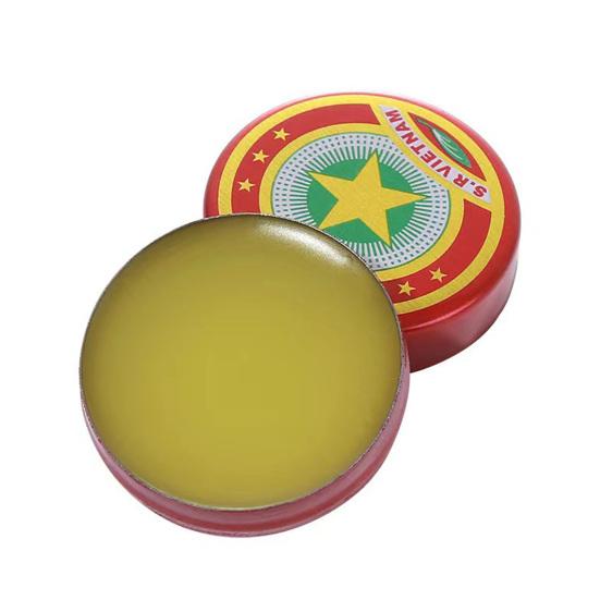 6Pcs 3/4G Herbal Menthol Cooling Balm Headaches Migraines Muscle Pain Bite Itching Fatigue Relief Calming Natural Summer Traveling Portable Cooling