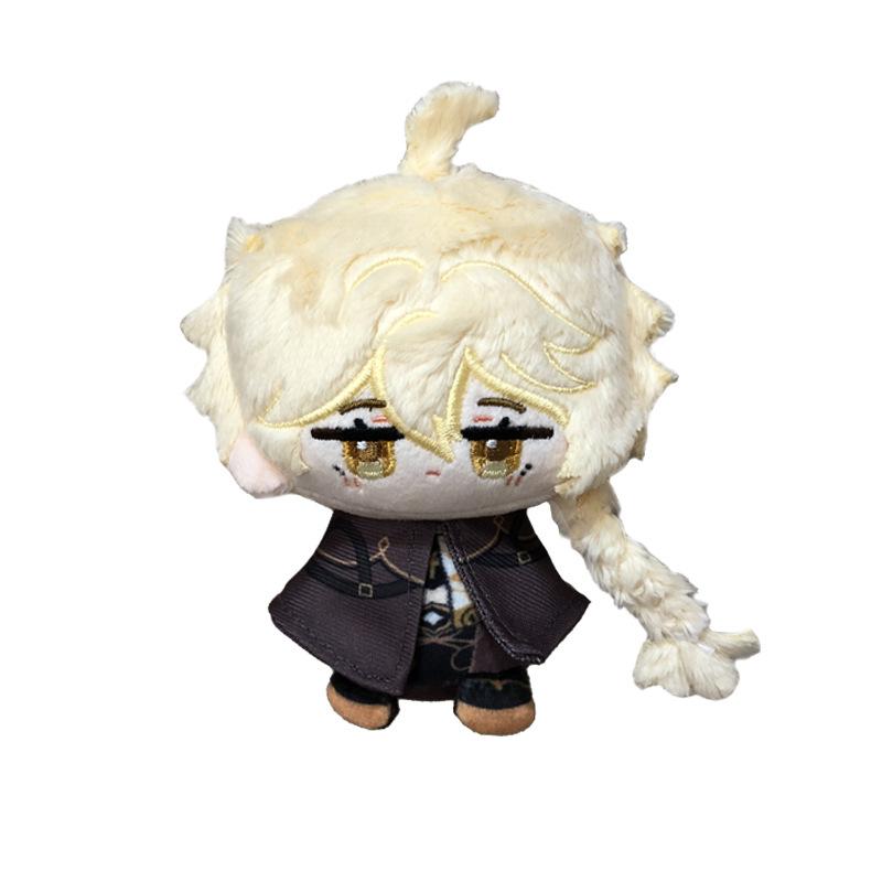 Genshin Impact Personage Pluche Pop Kinich Aether Arlecchino Lumine Schattige Katoenen Poppen Met Spel Outfits Voor Fans En Verzamelaars 10cm