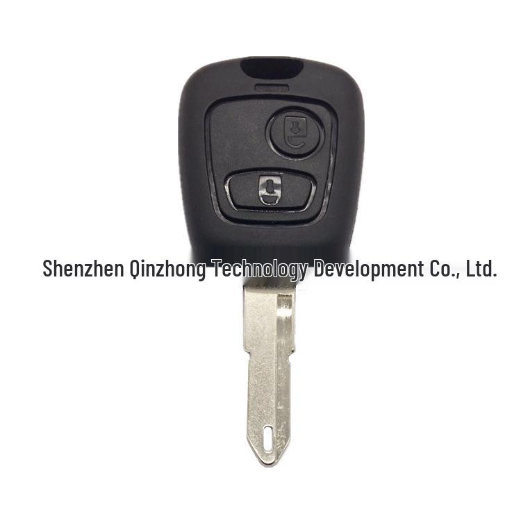 Peugeot 206 2-Button Remote Key with 433MHz Frequency and 7961 Chip