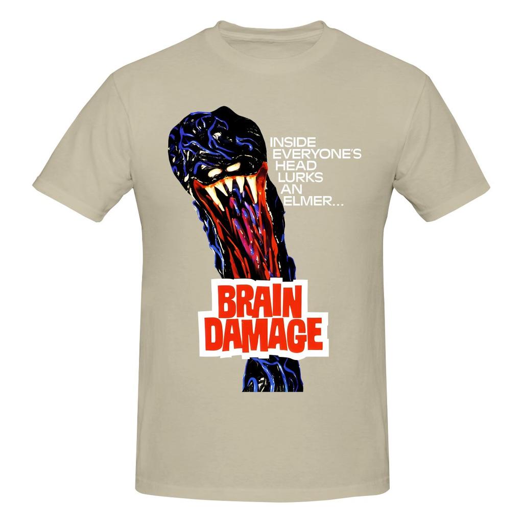 Funny Brain Damage Movie Poster Unisexs Printed Tshirt Unisex T Shirtshirts