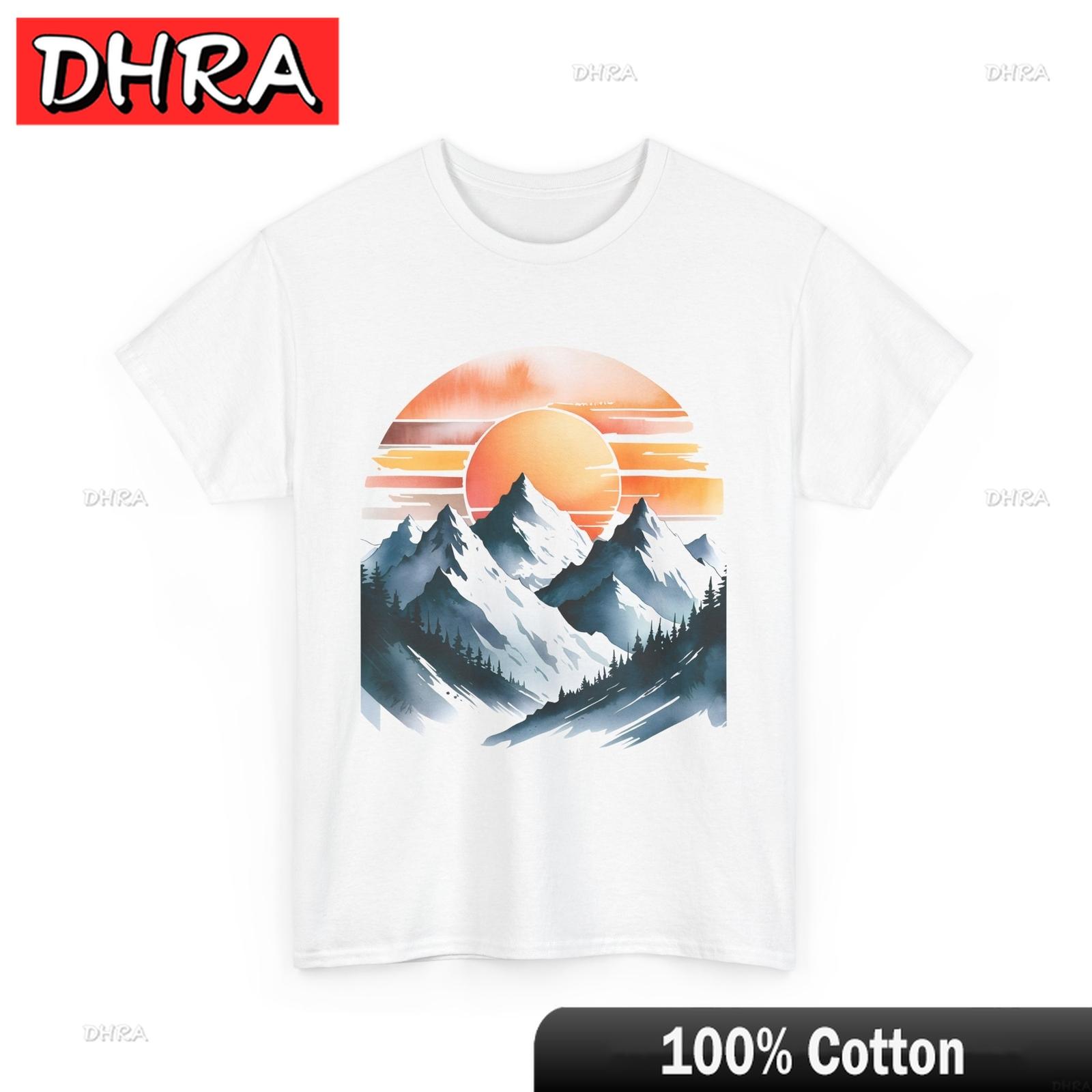 Mountain Spirit TShirt Nature Lover Tee Hiking Outdoor Adventure Modern Colorful Clothing Artistic Y2K Funny Female TShirt S