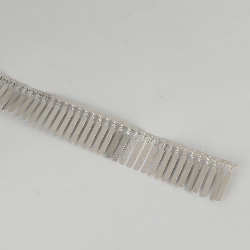 Stamping Terminal, Circular Nickel Plate, Butt Welding Terminal Plate, Wire Clip, Nickel Plate, 18650 Battery Cell Spring Plate